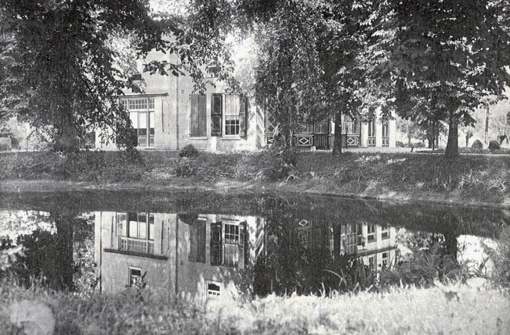 De vijver van Jeanette-Oord in Houten, 1910