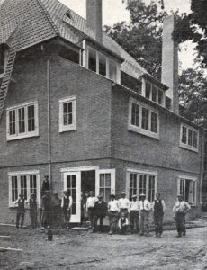 Folmina van HvO in Houten in aanbouw, 1920