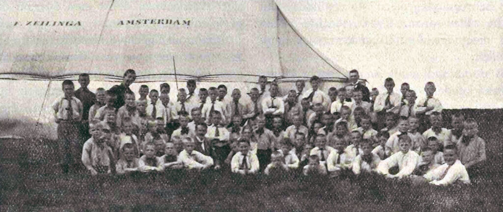 Vakantiekamp Hulp voor Onbehuisden in Appelscha, 1921