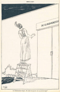De Glindhorst-kwestie, tekening HVO-blad 1926