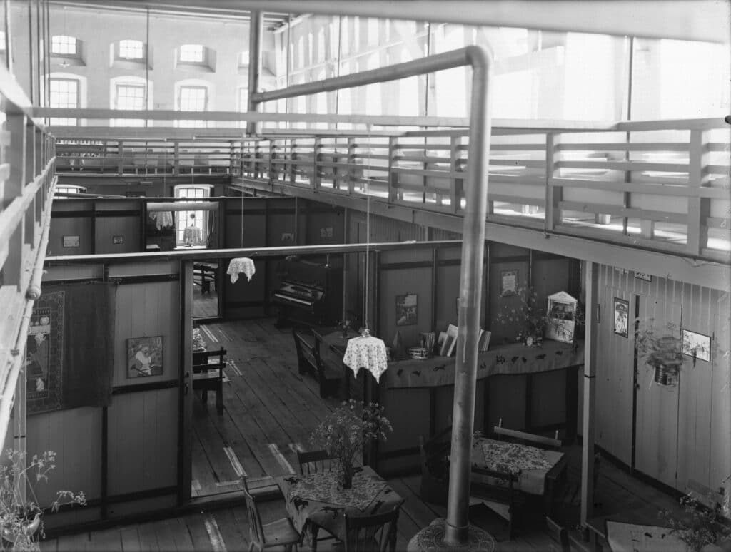 Jongenszaal in het Oud Buitengasthuis van HvO, 1932