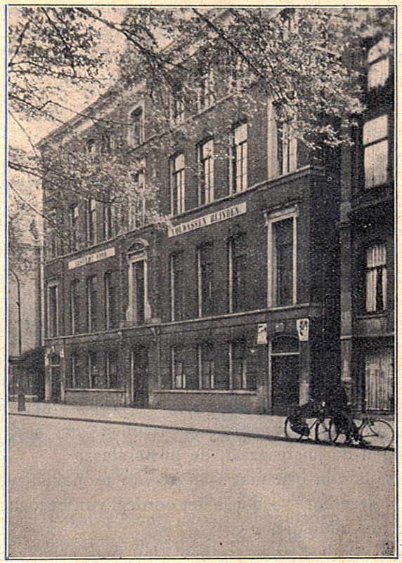 Stadhouderskade 84, in 1933 nog een instituut voor blinden