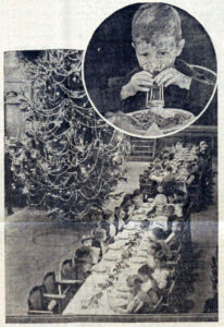 Kerstfeest voor de kinderen van HvO, 1935, foto Sumatra Post