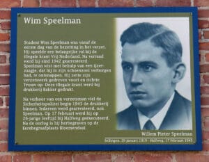 plaquette Wim Speelman