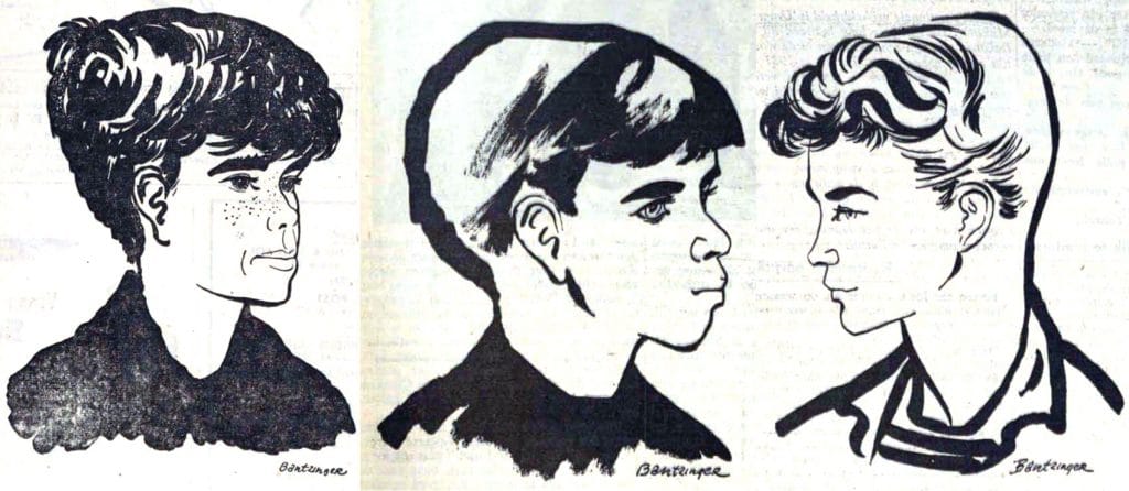 Jongens in het Observatiehuis, tekeningen van Bantzinger in Elseviers Weekblad, 1953