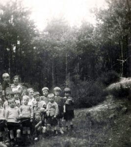 De kleintjes, vakantiekamp HvO, 1926