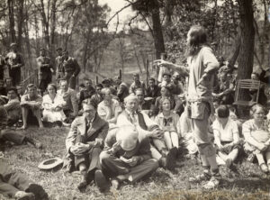 Landloperscongres in Stuttgart, 1929, foto uit Het Leven