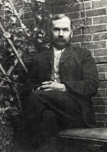 Frederik van Eeden in 1907, foto uit Jan Fontijn, Trots verbrijzeld : het leven van Frederik van Eeden vanaf 1901