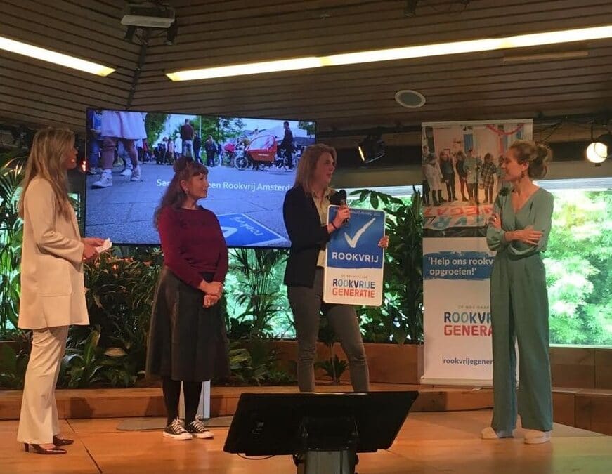 HVO-Querido wint Rookvrije Generatie Award Amsterdam-Amstelland