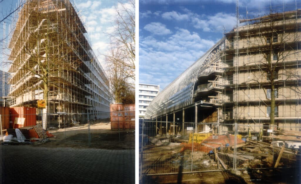 Tweemaal de bouw van het nieuwe, huidige Judith van Swethuis, 1997