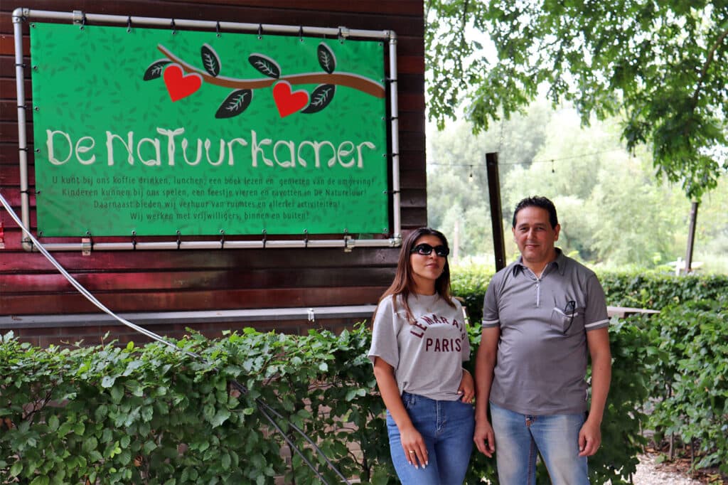 De Natuurkamer, jobcoach Zhanna Tonoyan en Mo